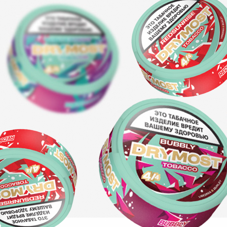 Жевательный табак Drymost - Sibirium Pinky Slim 12 гр